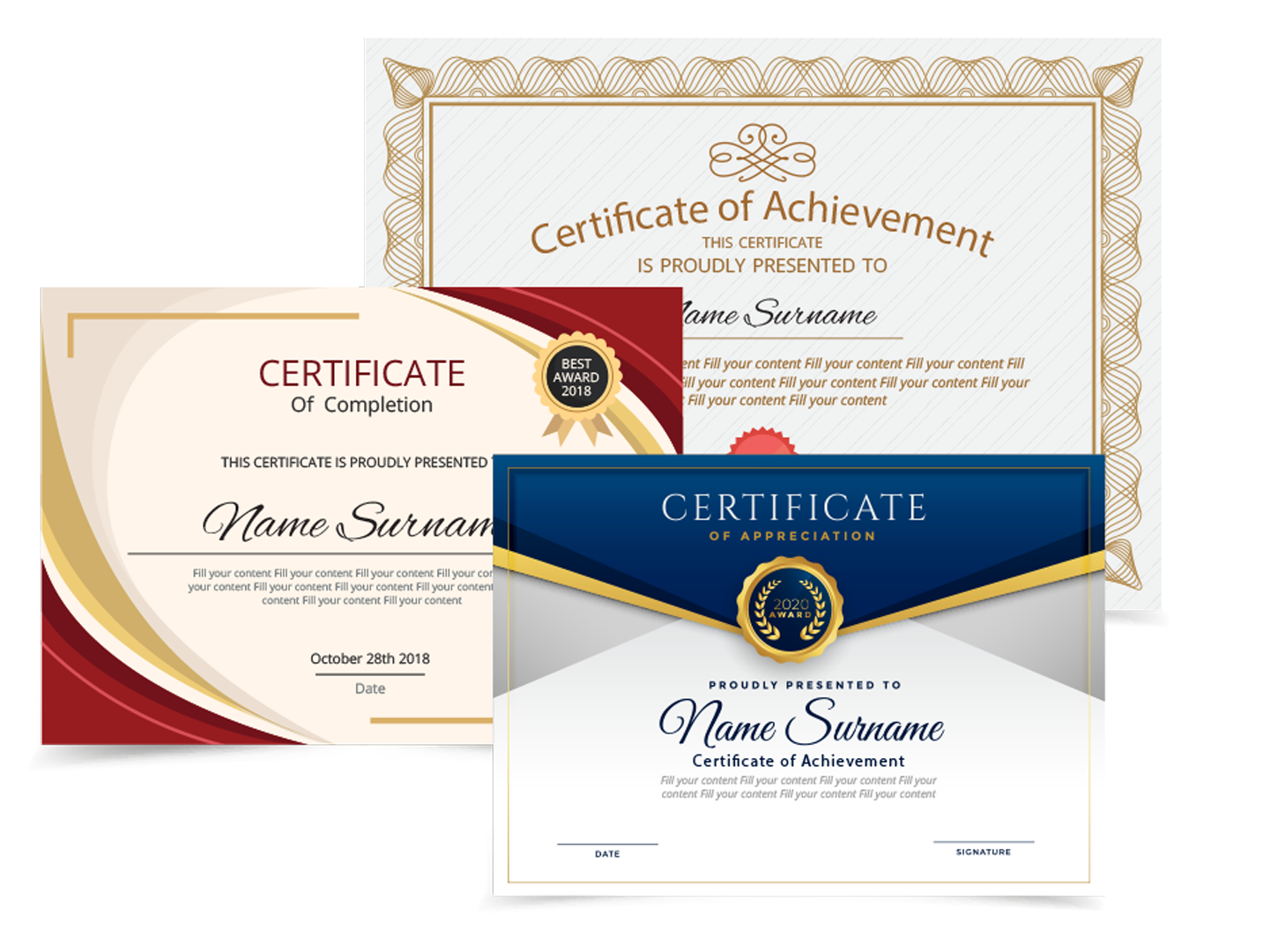 certificate image